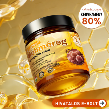 👩‍🔬🐝ZödVita® Méhméreg Bőr Helyreállító Krém 🔥 Magyar fejlesztés, magyarországi gyártás és szállítás