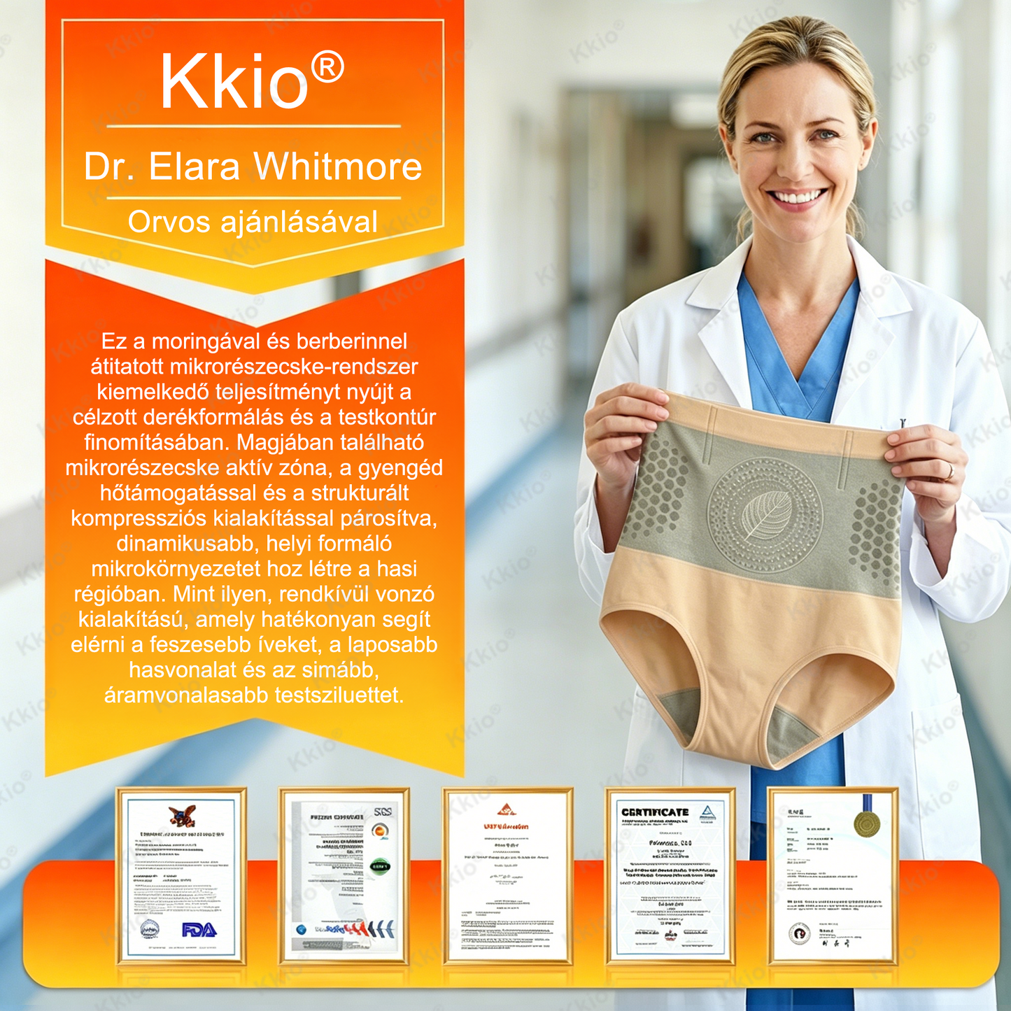 📢 𝐅𝐞𝐝𝐞𝐳𝐝 𝐟𝐞𝐥 𝐚 𝐭𝐢𝐭𝐤𝐨𝐭 – 👩 Kkio® 4 az 1-ben formáló és zsírégető rövidnadrág, mikronizált moringával és borberinnel ☘️ Kizárólag a hivatalos brand webáruházban
