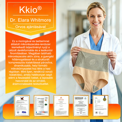 📢 𝐅𝐞𝐝𝐞𝐳𝐝 𝐟𝐞𝐥 𝐚 𝐭𝐢𝐭𝐤𝐨𝐭 – 👩 Kkio® 4 az 1-ben formáló és zsírégető rövidnadrág, mikronizált moringával és borberinnel ☘️ Kizárólag a hivatalos brand webáruházban