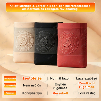 📢 𝐅𝐞𝐝𝐞𝐳𝐝 𝐟𝐞𝐥 𝐚 𝐭𝐢𝐭𝐤𝐨𝐭 – 👩 Kkio® 4 az 1-ben formáló és zsírégető rövidnadrág, mikronizált moringával és borberinnel ☘️ Kizárólag a hivatalos brand webáruházban