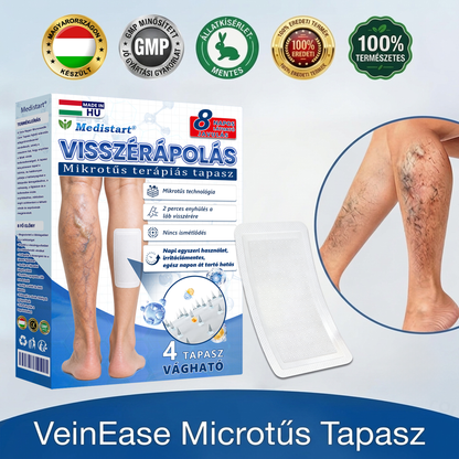 🧑‍⚕️Medistart® Visszérápoló Mikrotűs Gondozó Tapasz ⚡ Azonnali Megkönnyebbülés, Hosszú Távú Eredmények