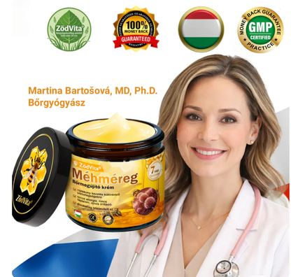 👩‍🔬🐝ZödVita® Méhméreg Bőr Helyreállító Krém 🔥 Magyar fejlesztés, magyarországi gyártás és szállítás