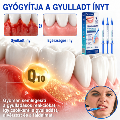 🇭🇺👨‍⚕️✅🦷 PuraCure® ÍNYMEGÚJÍTÓ – Parodontális helyreállító gél🧂