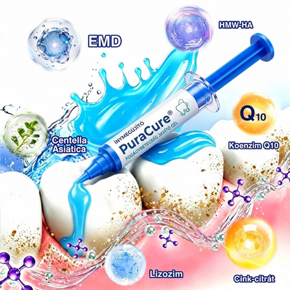 🇭🇺👨‍⚕️✅🦷 PuraCure® ÍNYMEGÚJÍTÓ – Parodontális helyreállító gél🧂