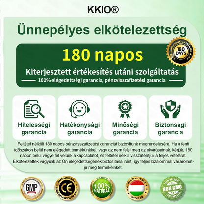 KKIO® 20 az 1-ben Glumasetide Fit & Vital mikrotűs tapasz - 7 napon belül látható változás / Alkalmas elhízás, szív- és érrendszeri egészség, cukorbetegség, alvási apnoé, bélrendszeri egészség, ízületi problémák és számos egyéb állapot esetén.
