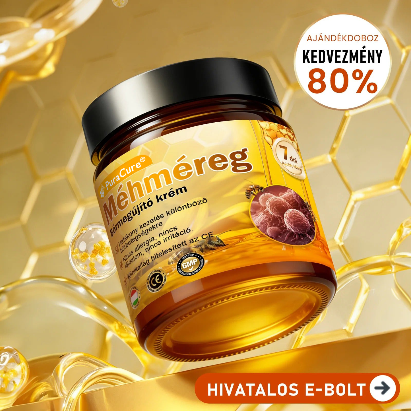 🧑‍⚕️ 𝐏𝐮𝐫𝐚𝐂𝐮𝐫𝐞® 𝐌é𝐡𝐦é𝐫𝐞𝐠 𝐁ő𝐫 𝐇𝐞𝐥𝐲𝐫𝐞á𝐥𝐥í𝐭ó 𝐊𝐫é𝐦 (𝐂𝐄 𝐓𝐚𝐧ú𝐬í𝐭𝐯á𝐧𝐲)👍✅