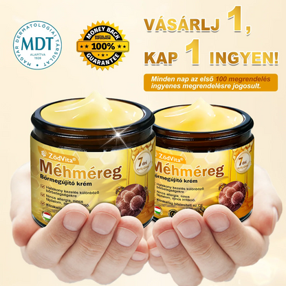 👩‍🔬🐝ZödVita® Méhméreg Bőr Helyreállító Krém 🔥 Magyar fejlesztés, magyarországi gyártás és szállítás